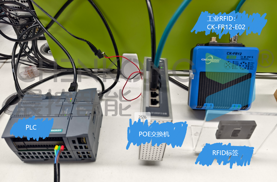 晨控工业rfid读写器CK-FR12系列与西门子PLC配置Profinet通讯连接操作流程